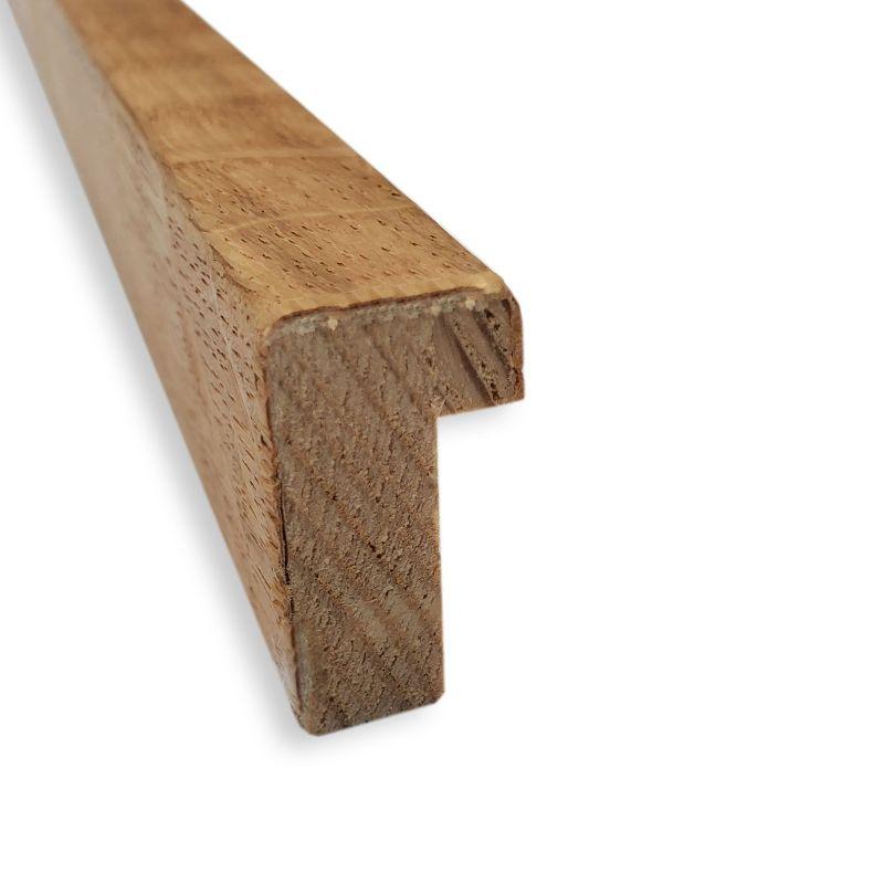 Amanti Art Carlisle Blonde Narrow Wood Picture Frame Opening Size 18x24 in.