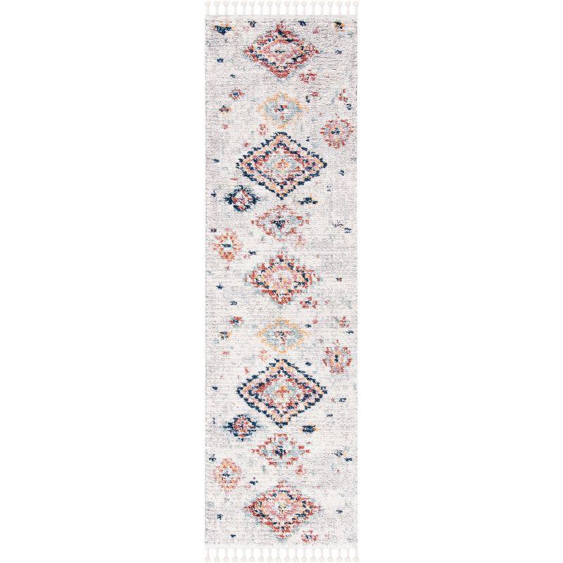 Morocco MRC954 Power Loomed Runner Rug - Ivory/Multi - 2'2"x8' - Safavieh.