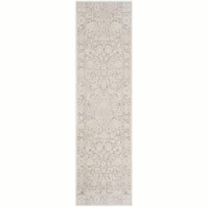 Reflection RFT667 Power Loomed Indoor Runner Rug - 2'3"x8' - Beige/Cream - Safavieh