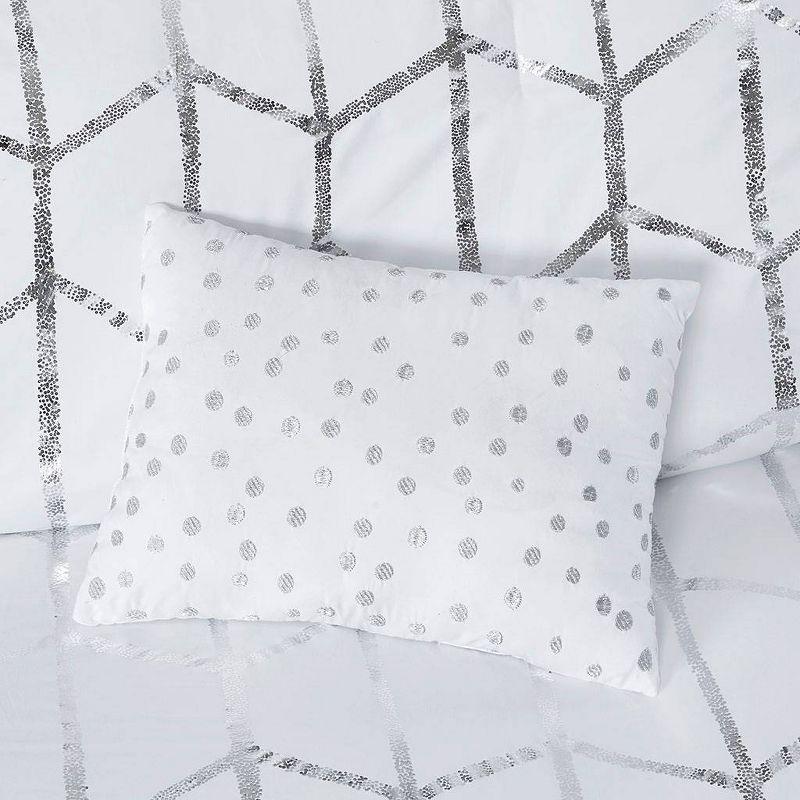 Arielle Metallic Printed Comforter Set