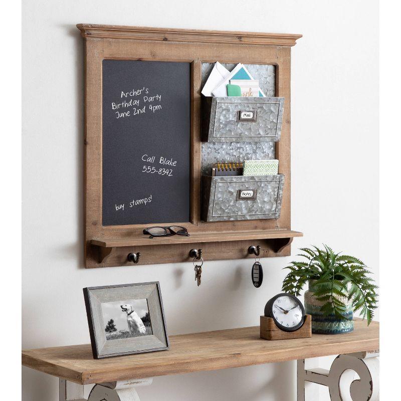 Solid Wood Wall Organizer