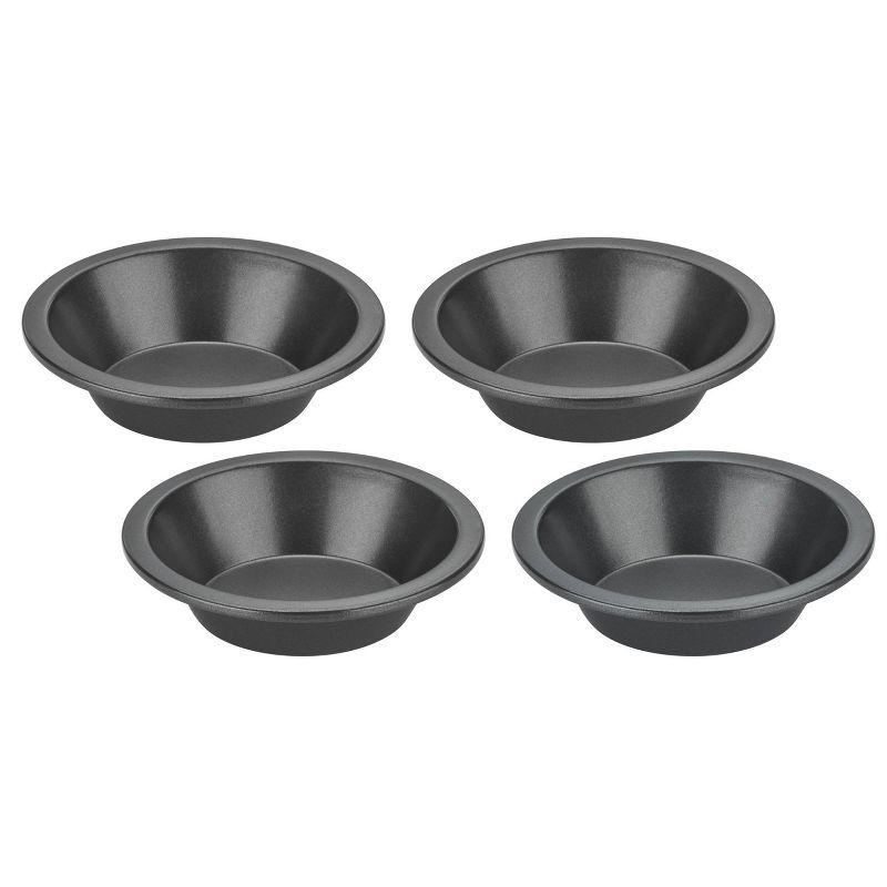 Mini Non-Stick Heavy-Gauge Steel Pie Dishes Set