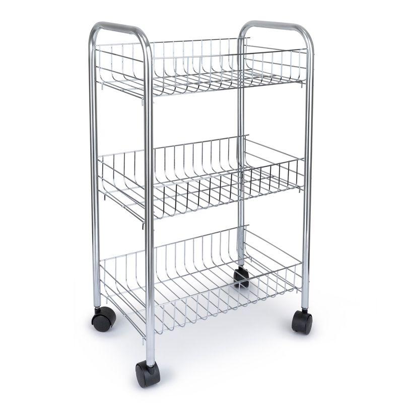 3-Tier Rolling Cart