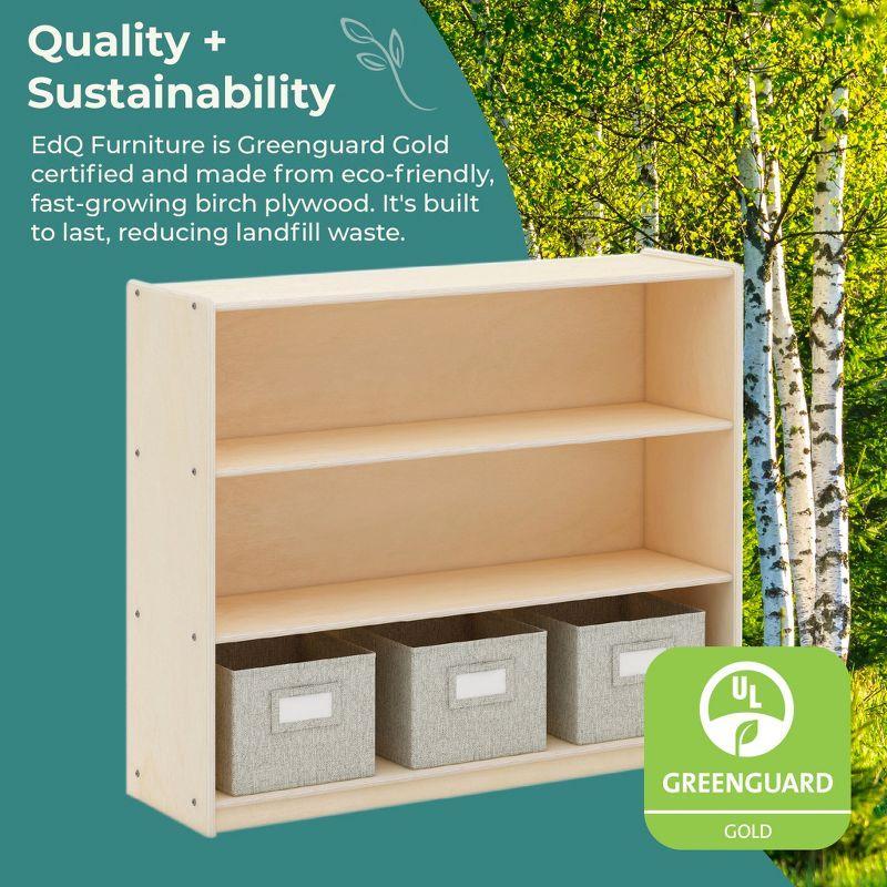 Guidecraft EdQ Essentials 3-Shelf Open Storage & Reviews | Wayfair