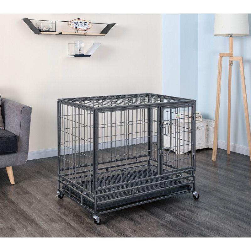 Go Pet Club Heavy Duty Dog Crate SQ1038