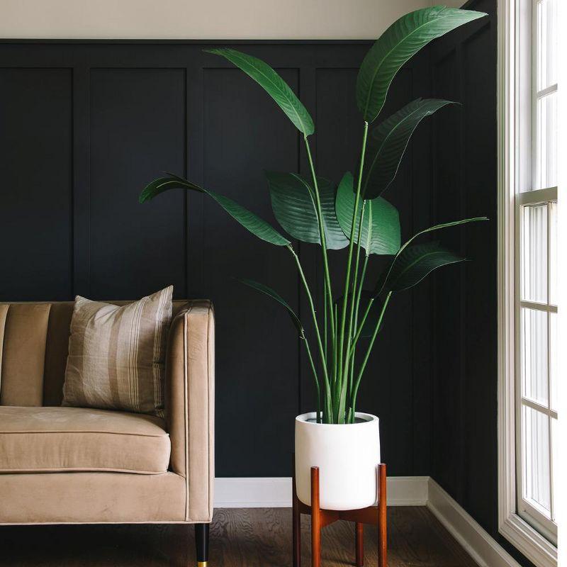 Forever Leaf 60" Bird of Paradise Artificial Plant for Living Room Decor, Indoor Artificial Plant for Home Decor