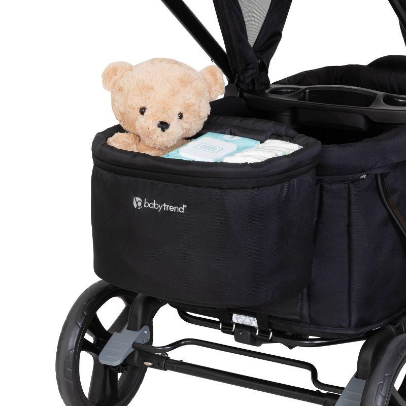 Baby Trend Stroller Wagon Deluxe Storage Basket - Black