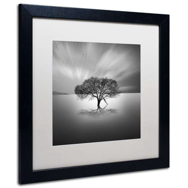 Trademark Fine Art - Moises Levy 'Water Tree VIII' Matted Framed Art