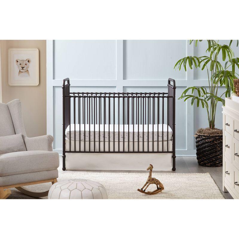 Abigail Vintage Iron 3-in-1 Convertible Metal Crib