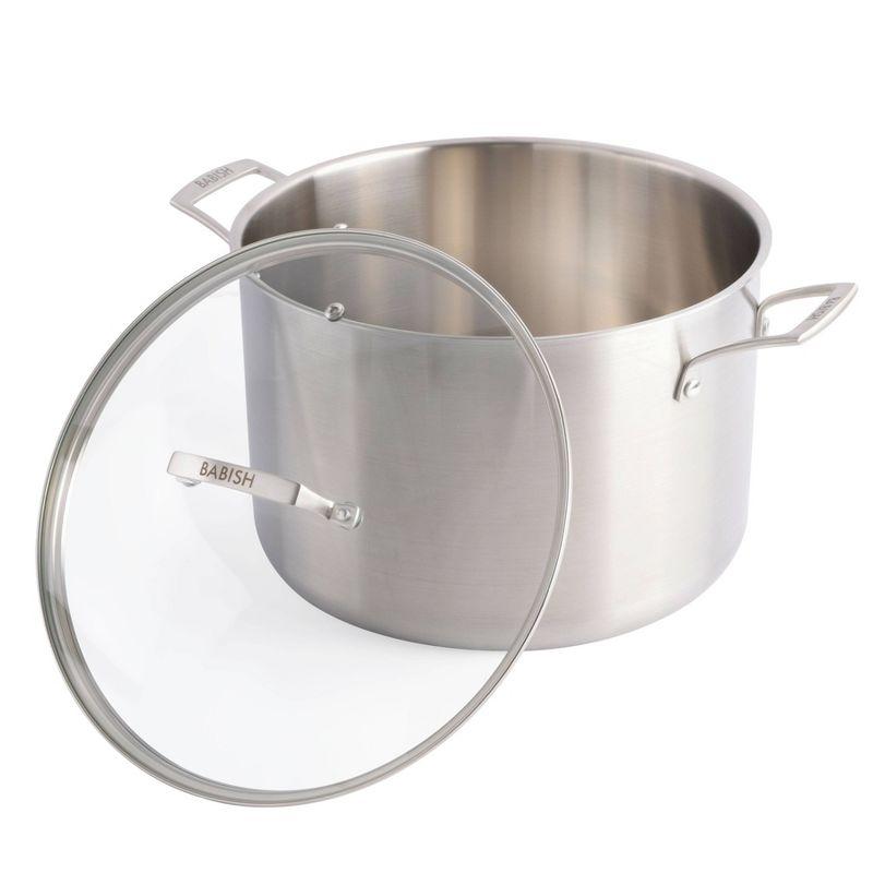 Babish 12 Quarts Stainless Steel Stock Pot