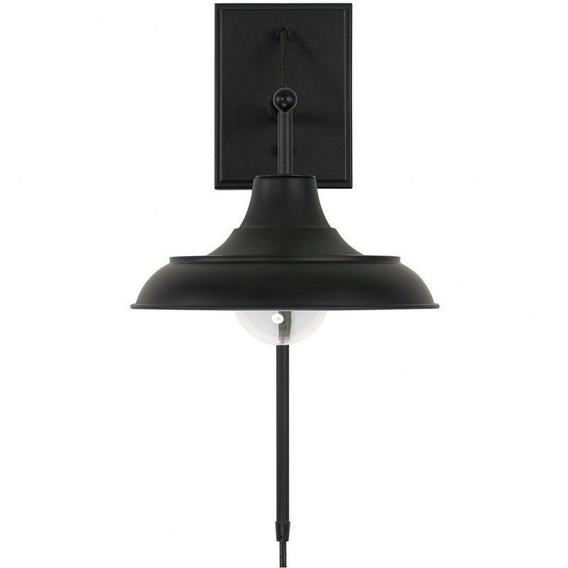 Capital Lighting Jones 1 - Light Wall Light in  Matte Black