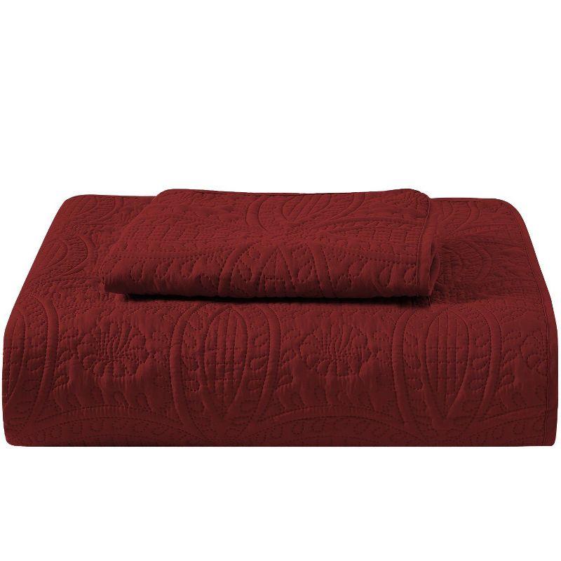 Mellanni Ultrasonic Quilted Coverlet Set