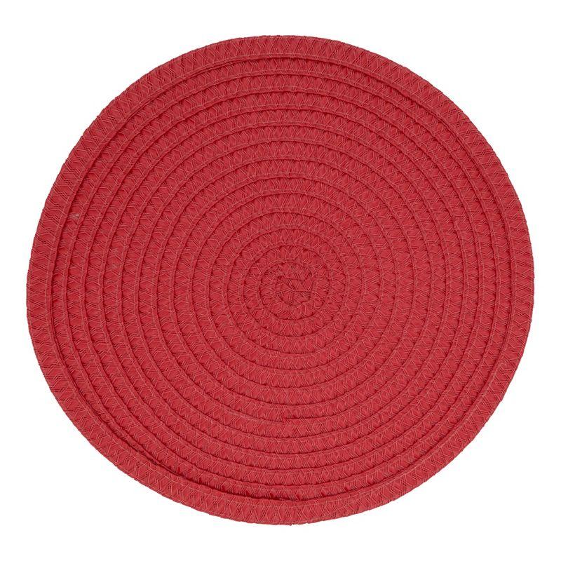 Saro Lifestyle Round Design Table Mats (Set of 4)