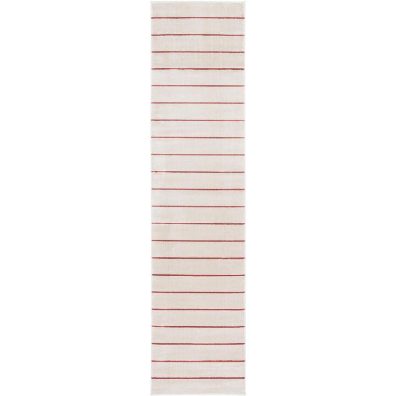 Orwell ORW391 Power Loomed Runner Rug - Ivory/Rust - 2'2"x9' - Safavieh.