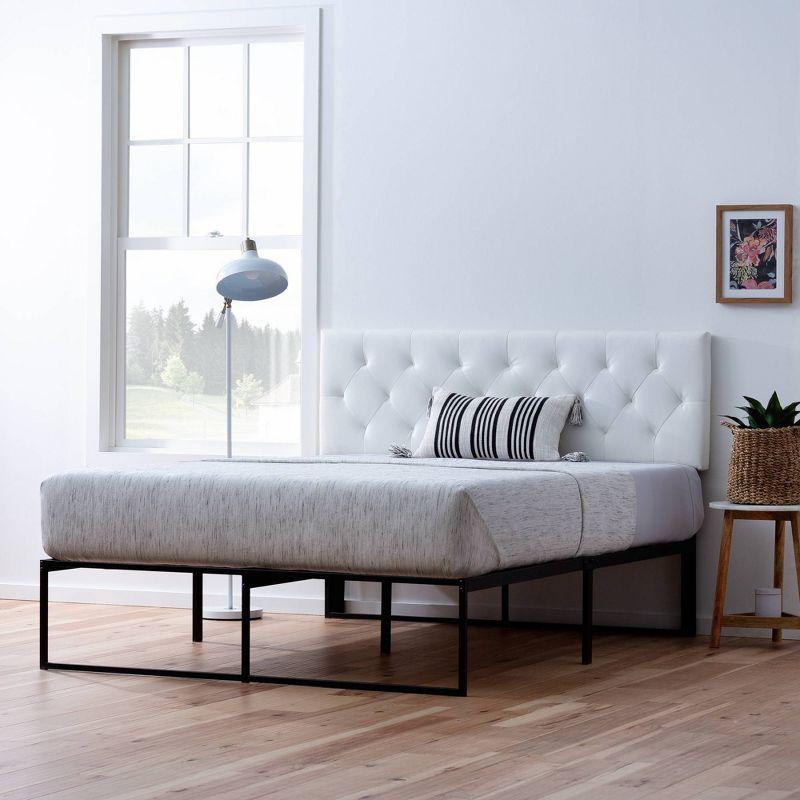 Avery Adjustable Faux Leather Headboard - Brookside Home