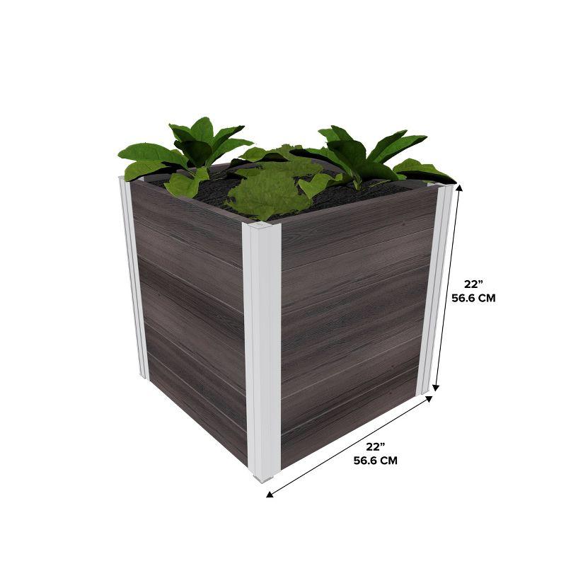 Urbana 22" Cube Planter