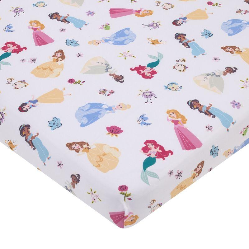 Nojo Princess Fitted Crib Sheet