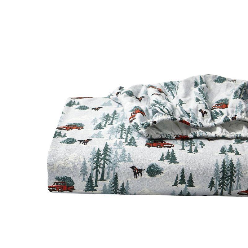 Patterned Flannel Sheet Set - Eddie Bauer