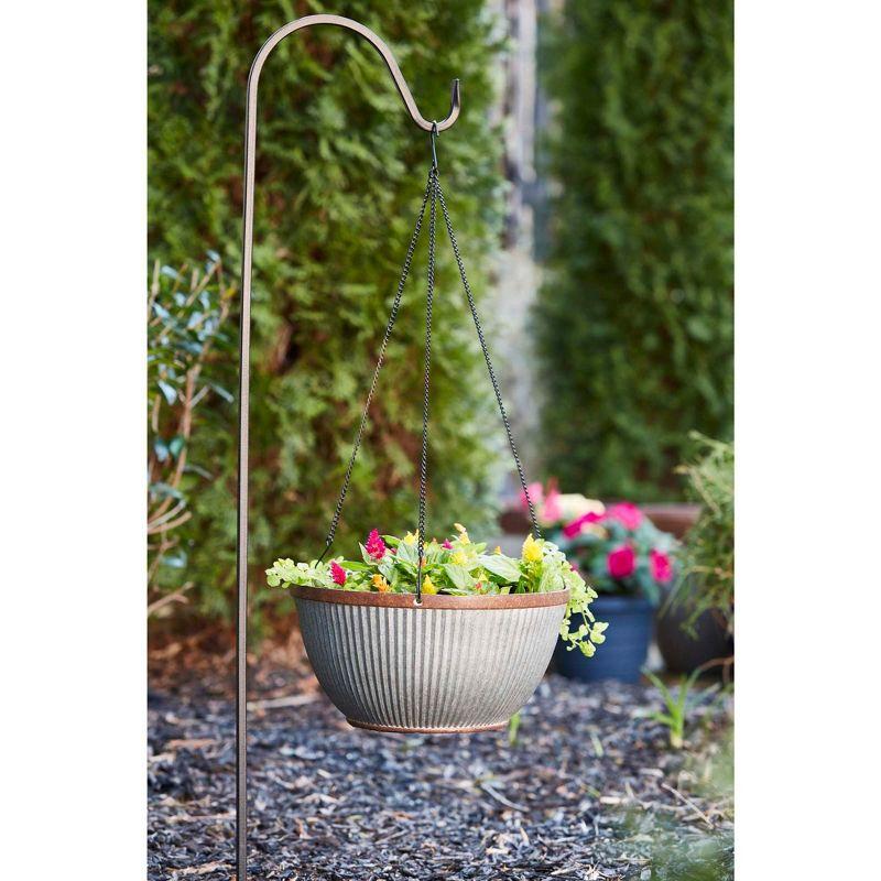 Southern Patio® Westlake Hanging Resin Pot Planter Round