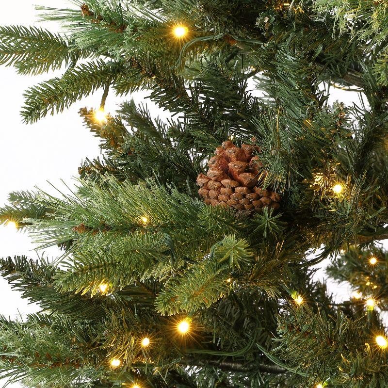 Safavieh Couture 7.5' Lighted Pine Christmas Tree