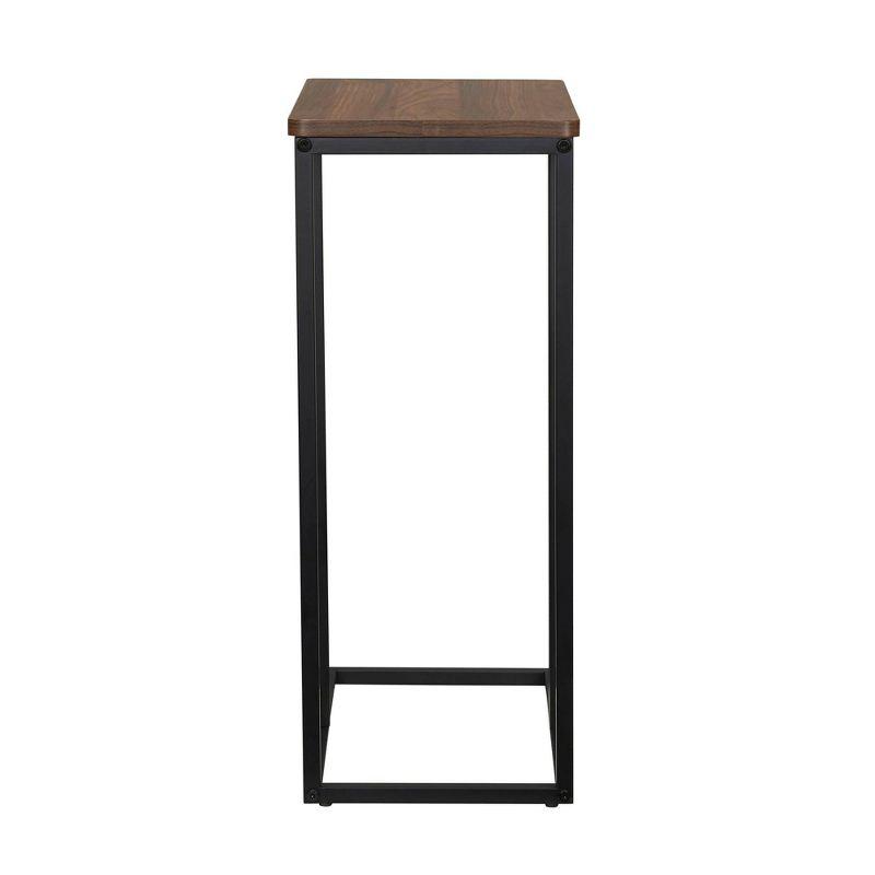 Household Essentials Jamestown C-Shaped End Table