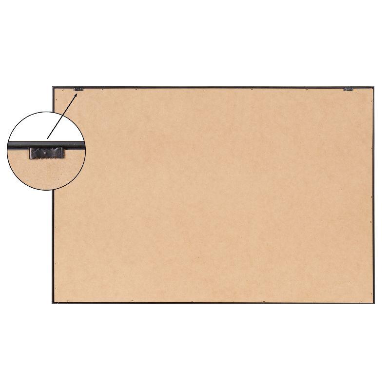 Kate and Laurel Sylvie Yours Truly Framed Canvas by Kristy Campbell, 23x33, White