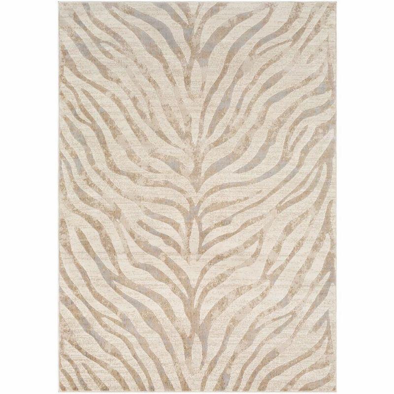 Mark & Day Chambery 3'11"x5'7" Rectangle Woven Indoor Area Rugs Light Gray