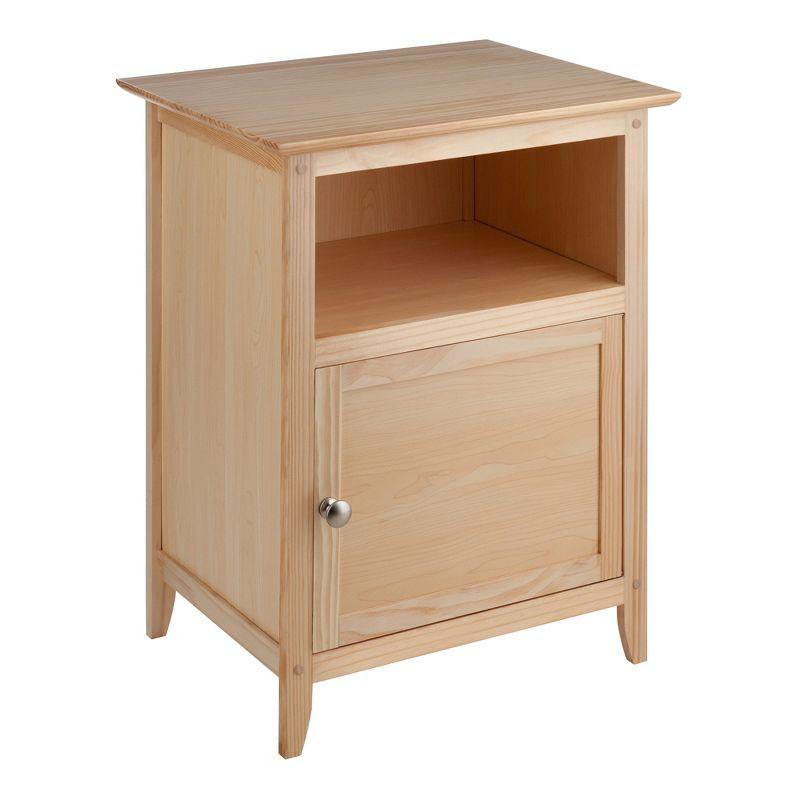19'' W Wood Nightstand