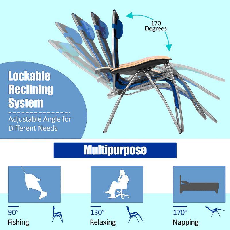 Costway Folding Zero Gravity Chair