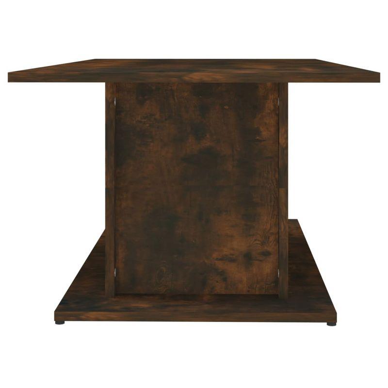 vidaXL Coffee Table Smoked Oak 40.2"x21.9"x15.7" Engineered Wood