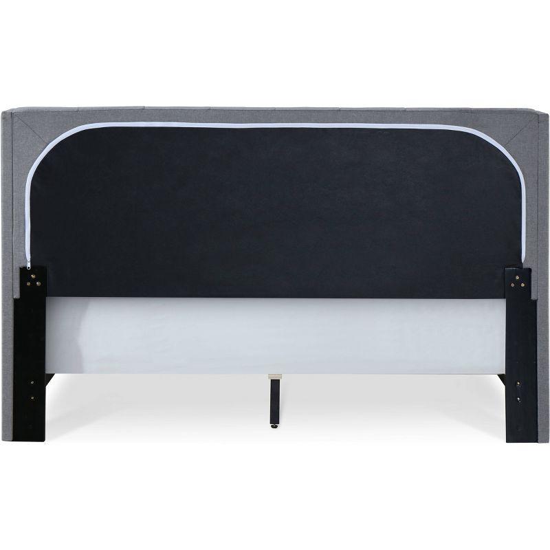 Adler Upholstered Bed - Finch