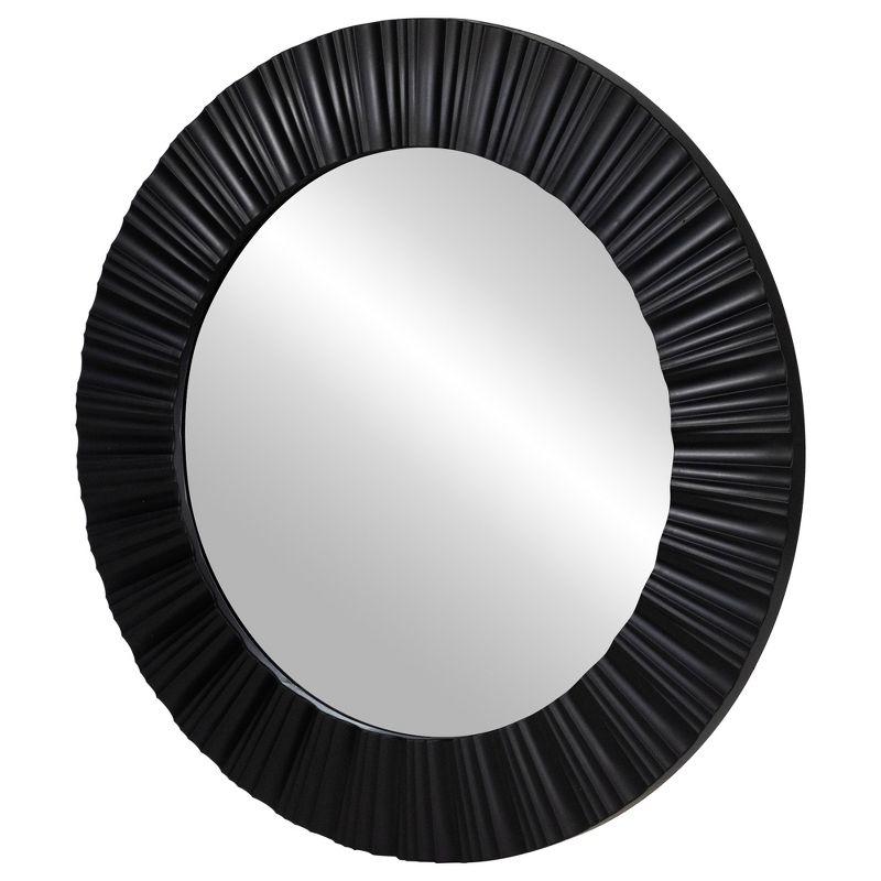 Northlight Seasonal Elegant 20" Contemporary Fluted Round Mirror Wall Decor