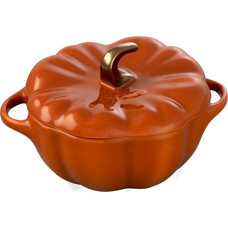 Staub Ceramic Pumpkin Cocotte