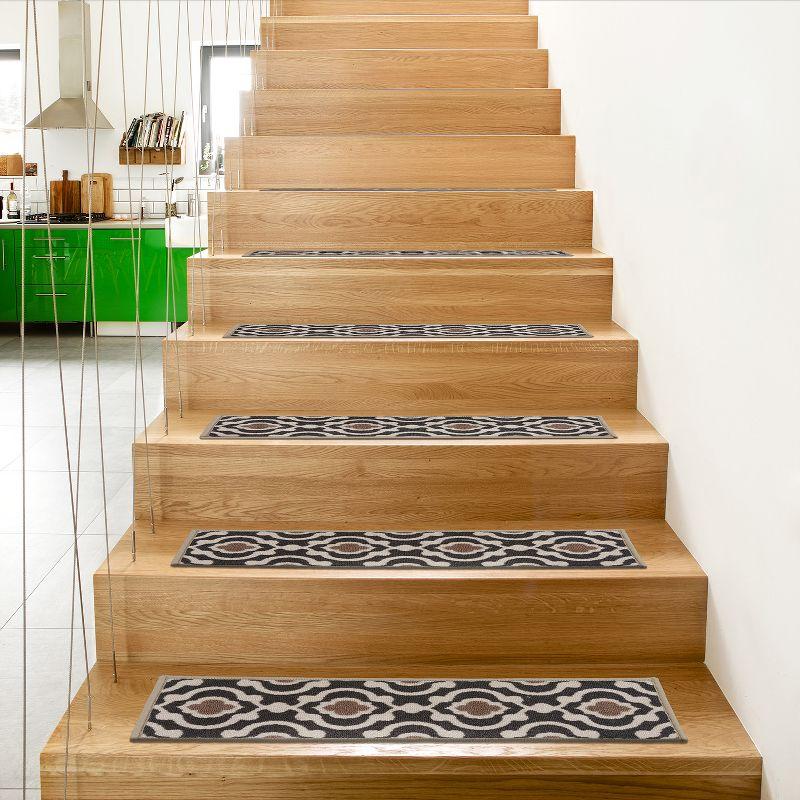 World Rug Gallery Trellis Non-Slip Stair Treads