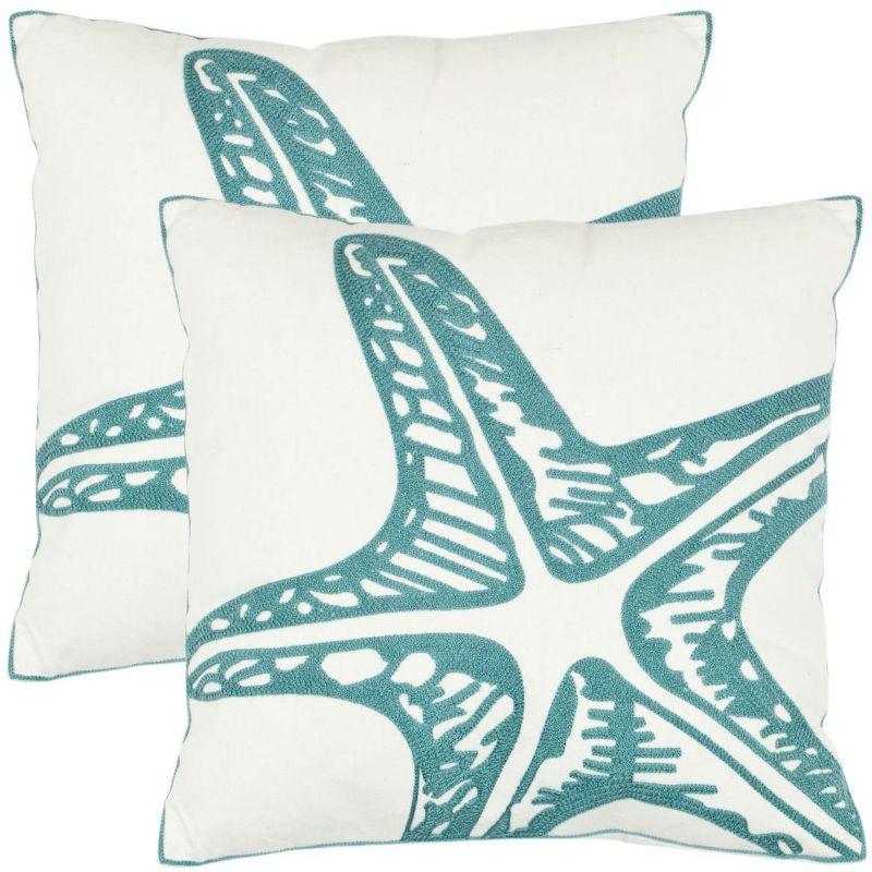 Edwin Feather Throw Pillow (Set of 2)