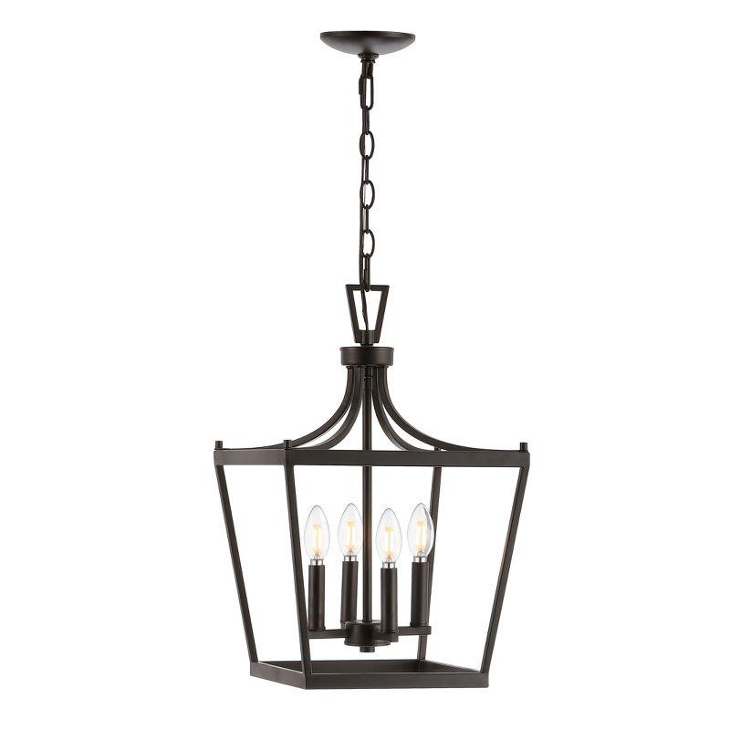 Nichi 4 Light Pendant - Oil Rubbed Bronze (Black) - Safavieh.