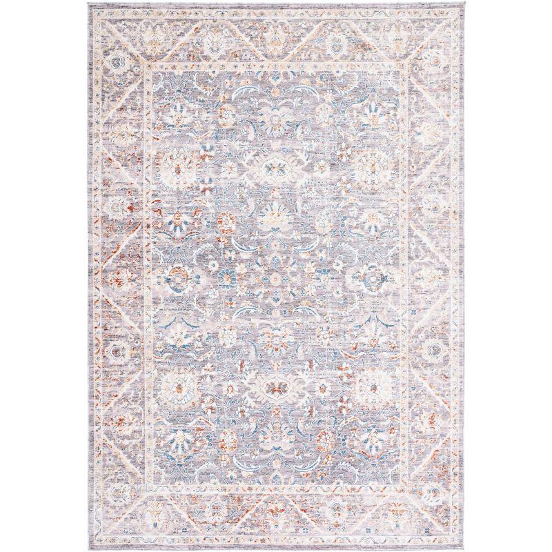 Olympia OPA210 Power Loomed Indoor Accent Rug - 4'x6' - Grey/Ivory - Safavieh