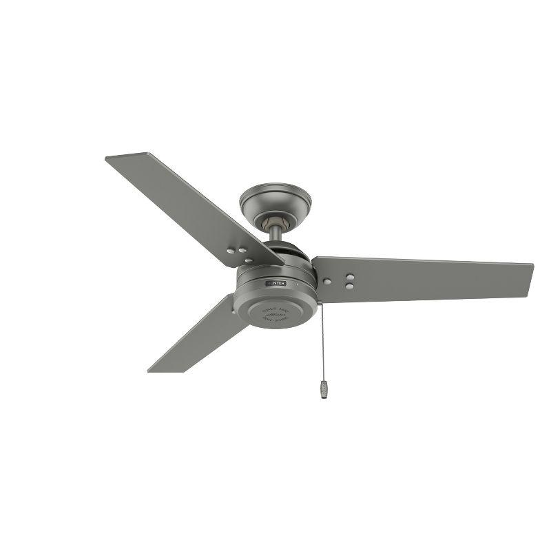 44" Cassius 3 - Blade Outdoor Standard Ceiling Fan with Pull Chain