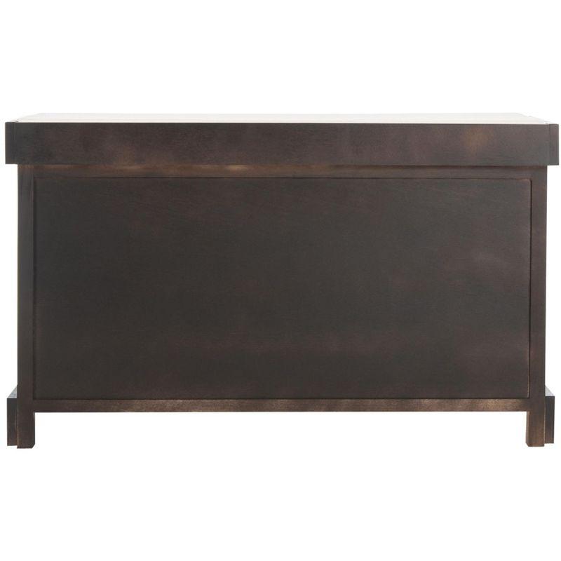 Freddy Wicker Storage Bench - AMH5736 - Brown - Safavieh