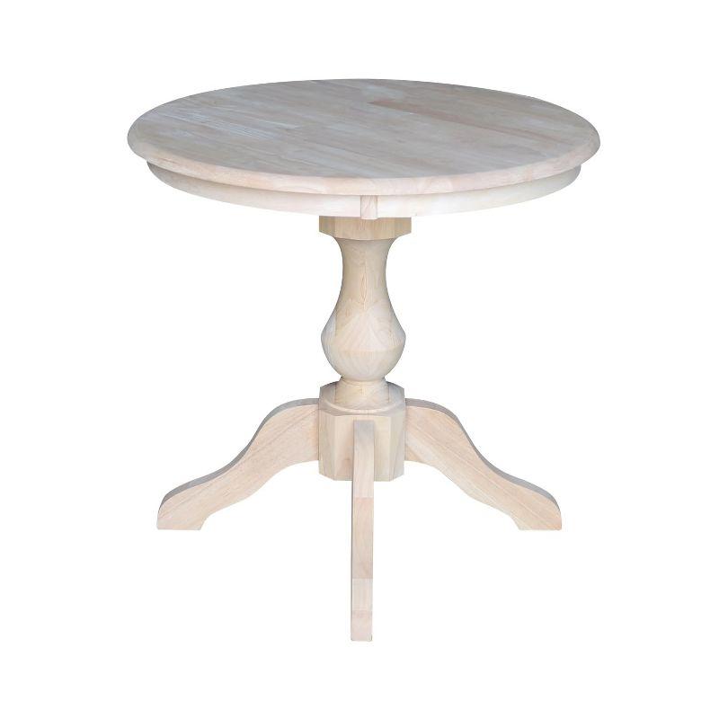 International Concepts 30" Round Top Pedestal Table - 28.9"H