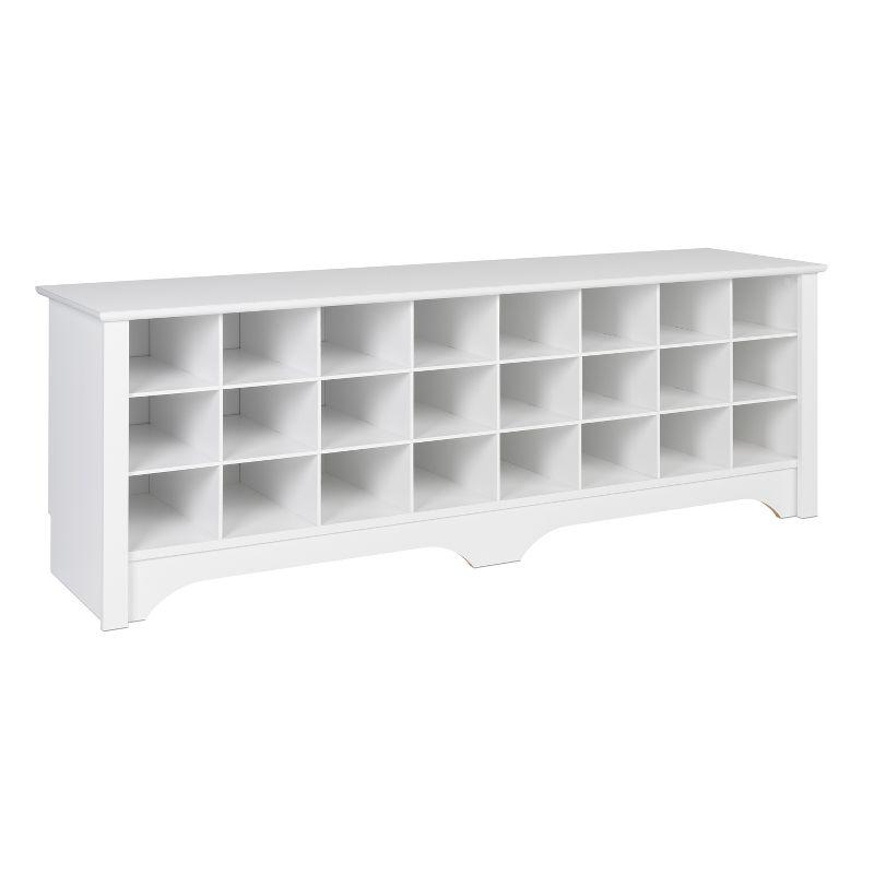 60" Shoe Cubby Bench - Prepac