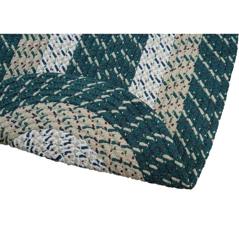 Country Stripe Collection 100% Polypropylene Reversible Indoor Area Utility Rug - Better Trends