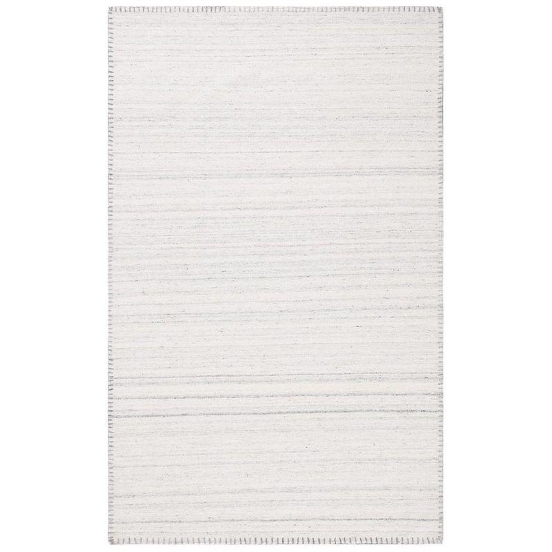 Kilim KLM651 Hand Woven Area Rug - Beige/Light Grey - 5'x8' - Safavieh.