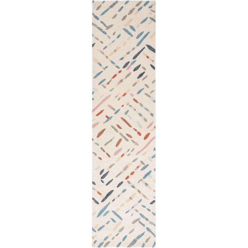 Charters Towers Abstract Handmade Tufted Wool Area Rug