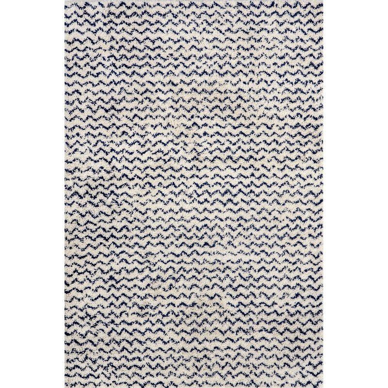 Nuloom Cuellar Chevron Shaggy Indoor Area Rug