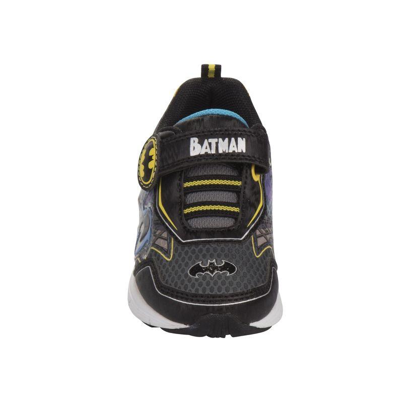 DC Comics Batman Boys Sneakers w/ One White Light (Toddler)