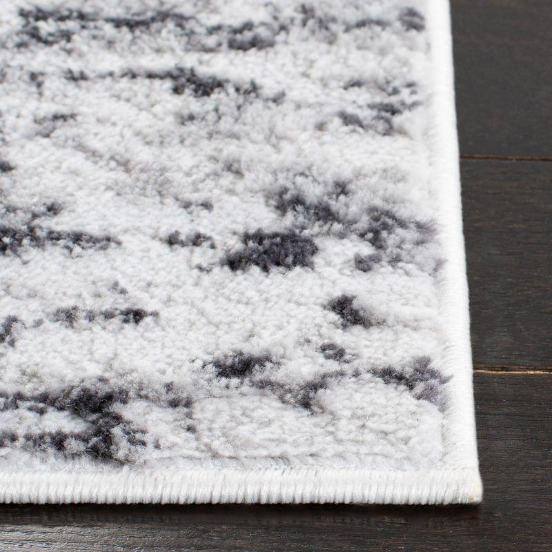 Amelia ALA768 Power Loomed Area Rug - Light Grey/Charcoal - 8'x10' - Safavieh.