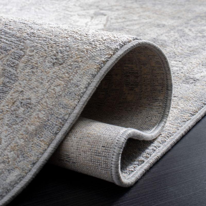 Dream DRM411 Power Loomed Indoor Accent Rug - Grey/Ivory - 2'6"x4' - Safavieh