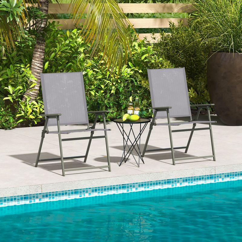 Osi Outdoor Folding Dining Armchair