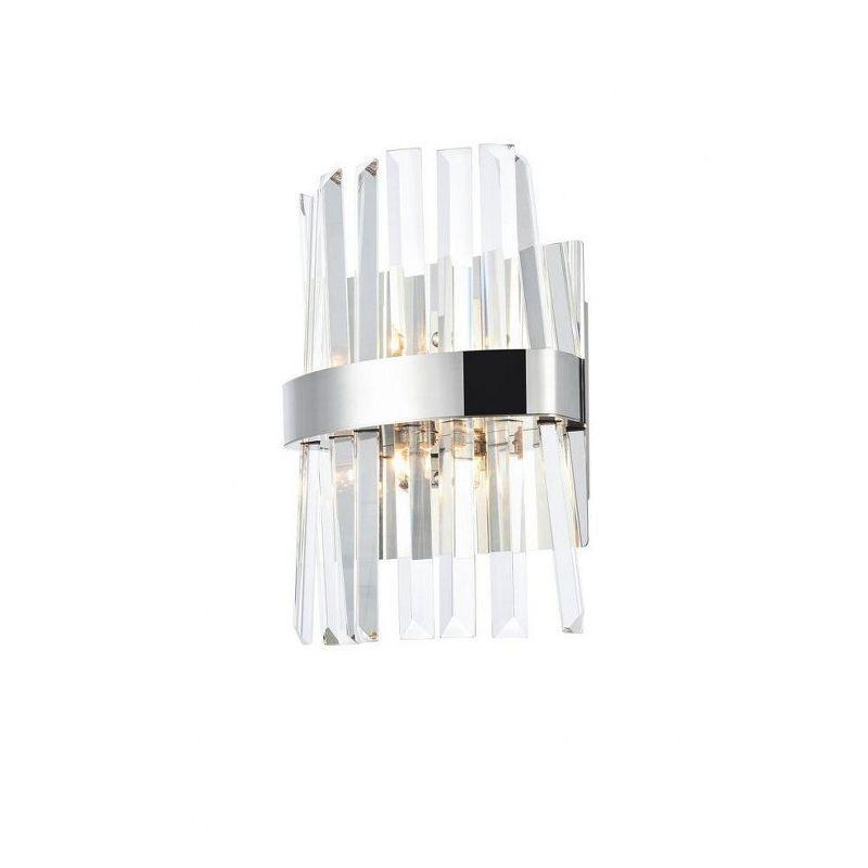 Elegant Lighting Serephina 2 - Light Vanity in  Chrome